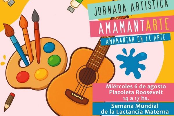 AmamantARTE”: Jornada artística en Salto en el marco de la Semana Mundial de la Lactancia Materna
