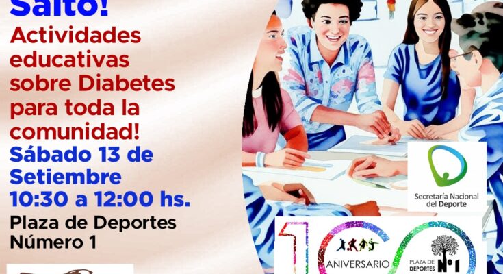 Jornada comunitaria sobre diabetes en Salto