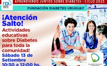 Jornada comunitaria sobre diabetes en Salto