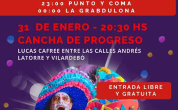 Explota el carnaval en  cancha del Club Progreso: música, murga y fiesta total en una noche imperdible