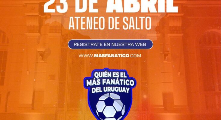 Scelza llega a Salto con “¿Quién es el más fanático?”: concurso para medir conocimientos de fútbol