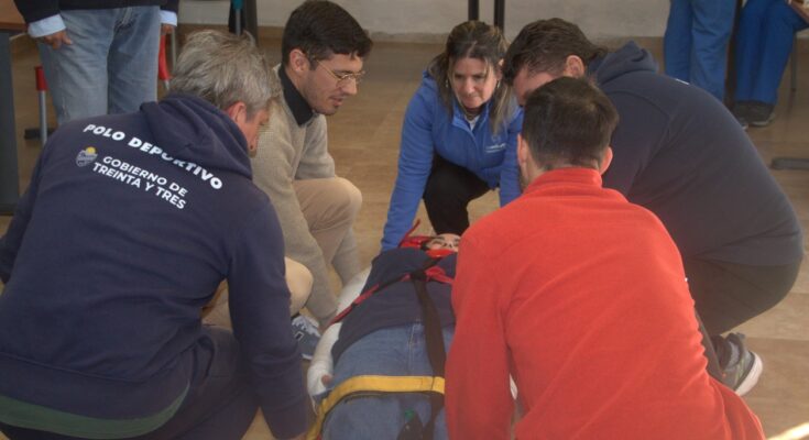 Gobierno de Treinta y Tres realizó jornada de capacitación en reanimación cardiopulmonar y primeros auxilios
