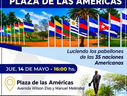 Treinta y Tres inaugura la remodelación de Plaza de Las Américas con mejoras en accesibilidad e iluminación