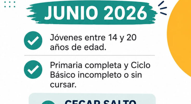 CECAP abre inscripciones para jóvenes de entre 14 y 20 años