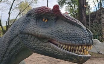 Dino Aventura llega al Parque Harriague con dinosaurios a escala real y una experiencia para toda la familia