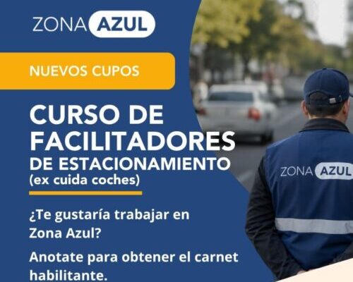 Innovación y Desarrollo realizará una nueva capacitación para facilitadores de estacionamiento