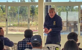 Capacitación para fortalecer la seguridad en la Central Hortícola del Norte ante incendios
